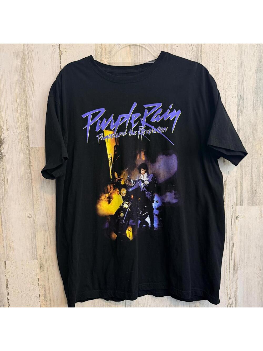 Prince Purple Rain Size XL Graphic Tee Prince and the Revolution Album
